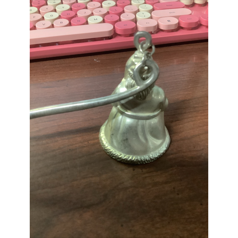Silver Treasures By Godinger Santa Claus Silver-Plated Candle Snuffer With Box - Picture 4 of 6